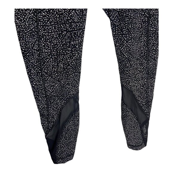 Lululemon Inspire Tight II 25" Night View White Black / Black-sz 8 - Picture 9 of 11